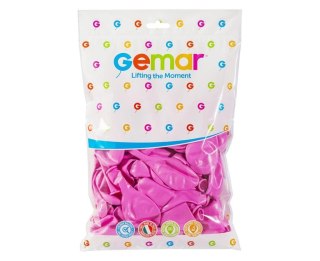 Balony Gemar pastelowe różowe 25cm 100szt