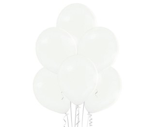 Balon Belbal pastelowy biały 100szt
