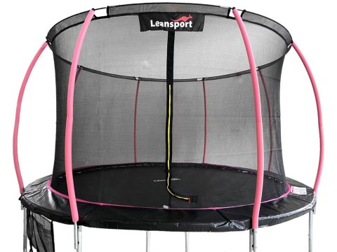 Trampolina LEAN Sport Max 14ft Czarno-Różowa Trampolina LEAN Sport Max 14ft Czarno-Różowa