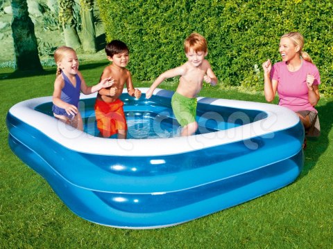 Basen rodzinny dmuchany rodzinny 262 x 175 x 51 cm Bestway 54006 + pokrywa Basen rodzinny dmuchany rodzinny 262 x 175 x 51 cm Bestway 54006 + pokrywa