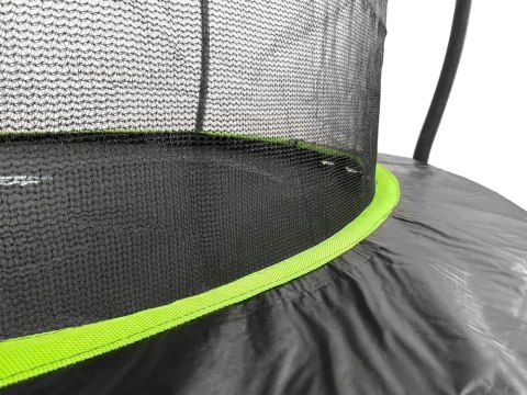 Trampolina LEAN Sport Max 12ft Czarno-Zielona Trampolina LEAN Sport Max 12ft Czarno-Zielona
