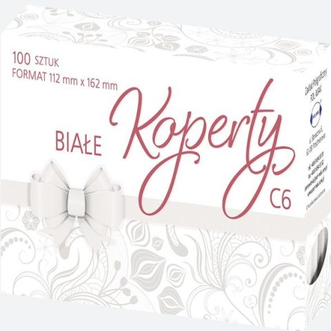 Koperta biała C6 (100szt) zest. 543 Koperta biała C6 (100szt) zest. 543