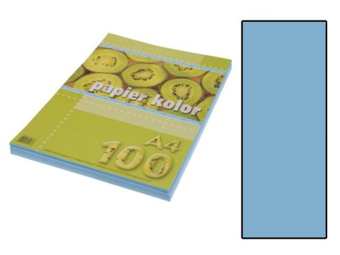 Papier ksero kolorowy A4 100k. KRESKA jasnoniebieski Papier ksero kolorowy A4 100k. KRESKA jasnoniebieski