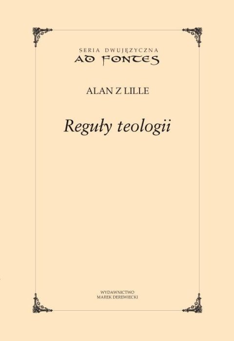 Reguły teologii Reguły teologii