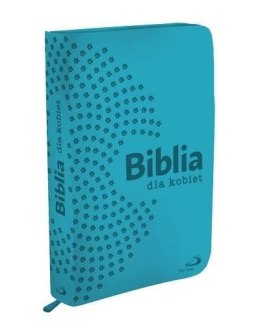 Biblia dla kobiet turkusowa (etui z zamkiem)