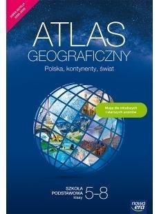 Atlas geograficzny SP Polska, kontynenty... w.2020
