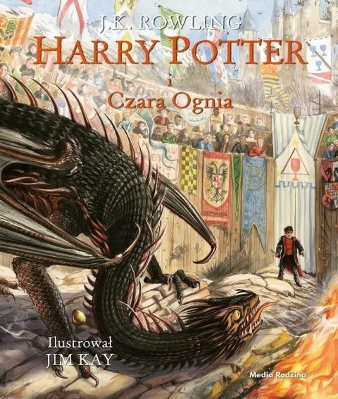 Harry Potter i Czara Ognia wyd. ilustrowane Harry Potter i Czara Ognia wyd. ilustrowane