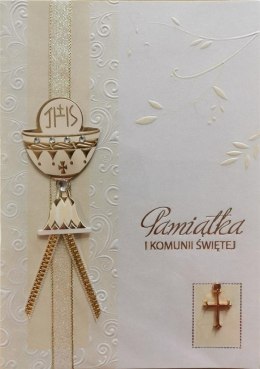 Karnet Komunia Premium B6 + koperta wzór nr 004