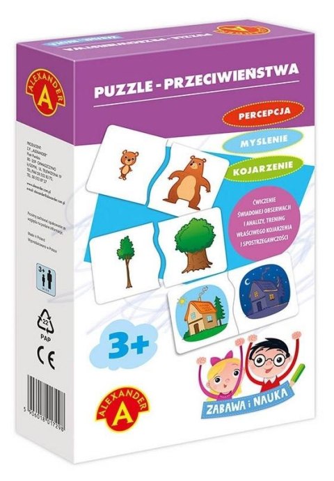 Zabawa i Nauka - Puzzle Przeciwieństwa ALEX Zabawa i Nauka - Puzzle Przeciwieństwa ALEX