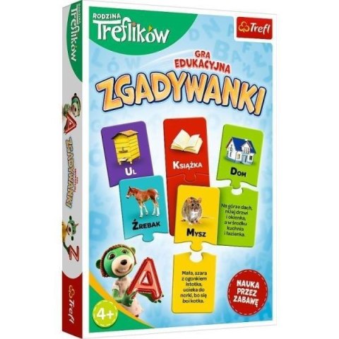 Rodzina Treflików Zgadywanki TREFL Rodzina Treflików Zgadywanki TREFL