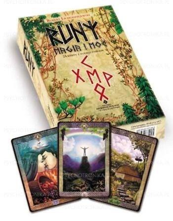 Runy magia i moc (książka + karty) Runy magia i moc (książka + karty)
