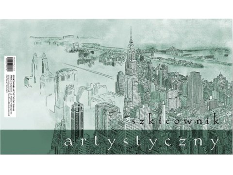 Blok szkicownik artystyczny B5 100k. KRESKA 90g