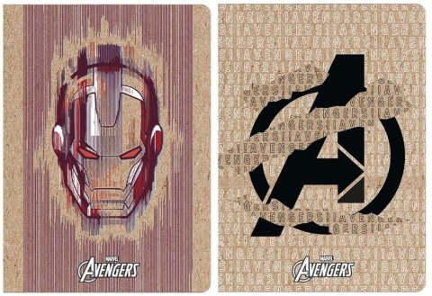 Zeszyt A5/60K linia Kraft Liner Avengers (5szt) Zeszyt A5/60K linia Kraft Liner Avengers (5szt)