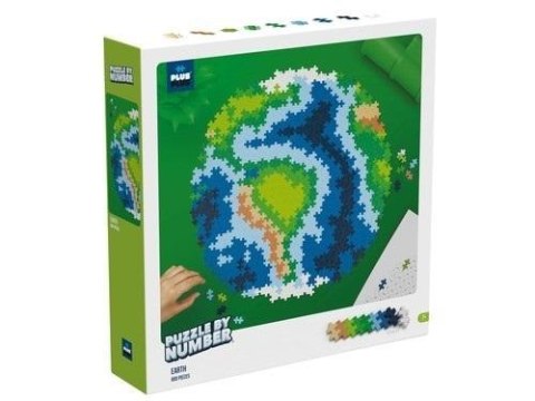 Klocki Plus-Plus Puzzle By Number - Ziemia 800el. Klocki Plus-Plus Puzzle By Number - Ziemia 800el.