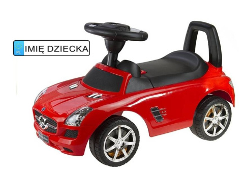 Jeździk Mercedes-Benz SLS AMG Czerwony