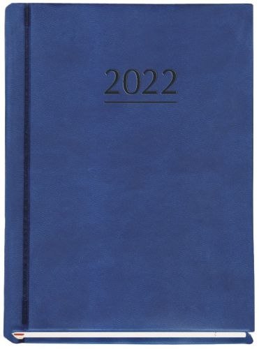 Kalendarz książkowy MP B6 Marta 2024 - niebieski