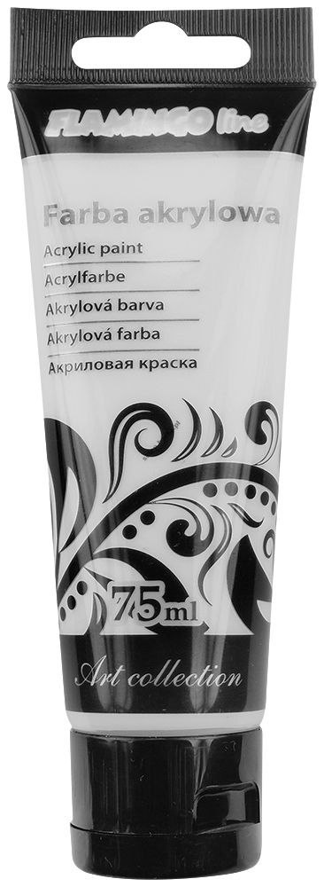 Farba akrylowa FLAMINGO Line, Art collection - 111 Srebrny Farba akrylowa FLAMINGO Line, Art collection - 111 Srebrny