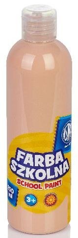 Farba szkolna Astra 250 ml - cielista Farba szkolna Astra 250 ml - cielista