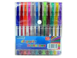 Długopis brokatowy SCHEMAT 12 kolorów