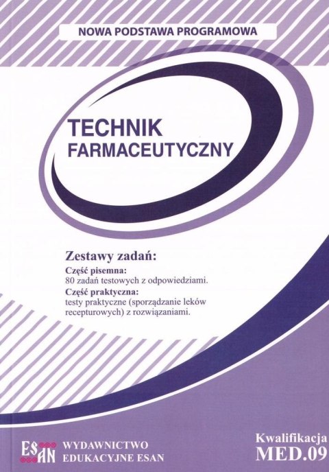 Technik farmaceutyczny MED.09 NPP w.3 Technik farmaceutyczny MED.09 NPP w.3