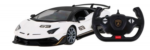 Lamborghini Aventador SVJ RASTAR model 1:14 Zdalnie sterowane auto + pilot 2,4 GHz Lamborghini Aventador SVJ RASTAR model 1:14 Zdalnie sterowane auto + pilot 2,4 GHz