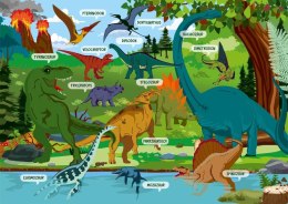 Podkładka na biurko - Dinozaury