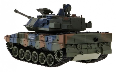 Czołg R/C 2.4G Z Dymem 1:18 Tarcza Zielony