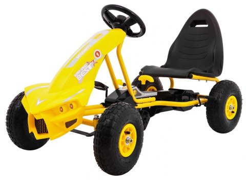 Gokart Champion Żółty