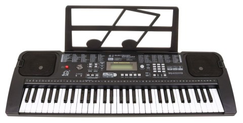 Keyboard z mikrofonem dla dzieci 5+ Taktomierz Radio USB MP3 - model nr 6152 Keyboard z mikrofonem dla dzieci 5+ Taktomierz Radio USB MP3 - model nr 6152