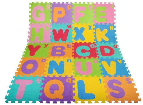 Litery Piankowe Puzzle EVA Duża Mała Litera Litery Piankowe Puzzle EVA Duża Mała Litera