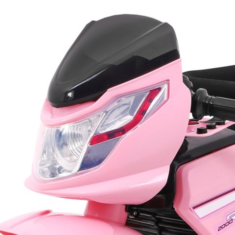 Motorek Rowerek Pchaczyk Różowy Motorek Rowerek Pchaczyk Różowy