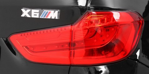 BMW X6M Elektryczne Autko dla dzieci - Czarny SUV + Pilot