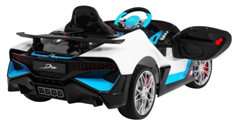 Auto na akumulator Bugatti Divo Biały