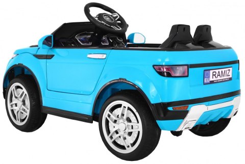 Autko Rapid Racer elektryczne dla dzieci - Niebieski SUV + Pilot