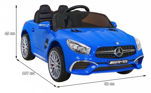 Pojazd Mercedes Benz AMG SL65 S Niebieski Pojazd Mercedes Benz AMG SL65 S Niebieski