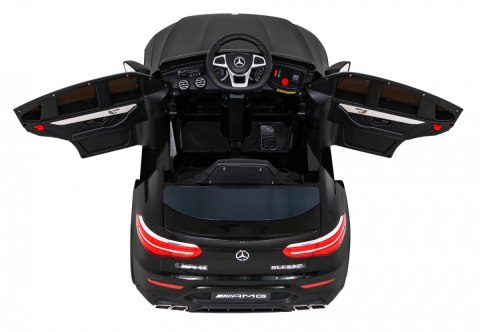 Mercedes Benz GLC63S dla dzieci Czarny Suv + Pilot + Napęd 4x4