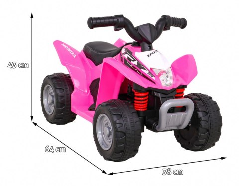 Pojazd Quad Honda 250X TRX Różowy Pojazd Quad Honda 250X TRX Różowy