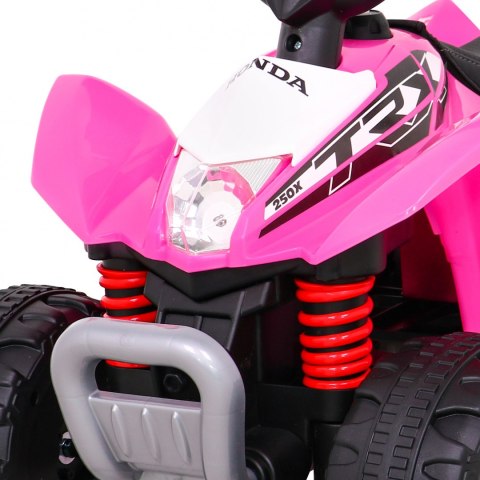 Pojazd Quad Honda 250X TRX Różowy Pojazd Quad Honda 250X TRX Różowy