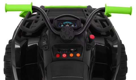 Pojazd Quad XL ATV, Pilot 2 4GHZ Czarno Zielony