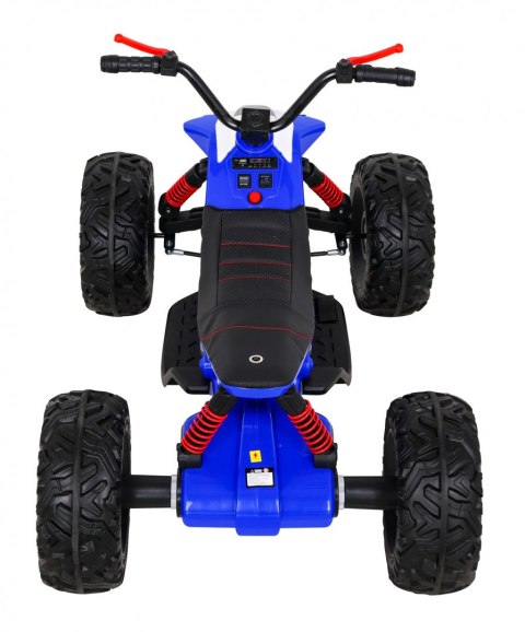 Pojazd Quad Lucky Seven Niebieski Pojazd Quad Lucky Seven Niebieski