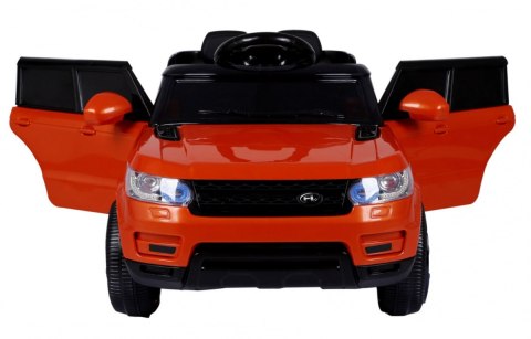 Autko Start Run na akumulator, Pomarańczowy SUV + Pilot