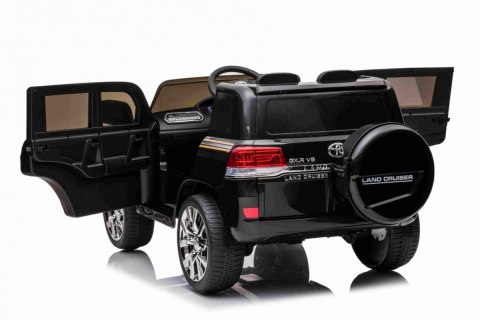 Toyota Land Cruiser, SUV na akumulator Czarny + Pilot + Schowek