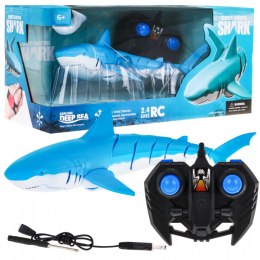 Rekin zdalnie sterowany RC 2,4 GHz pływający Shark