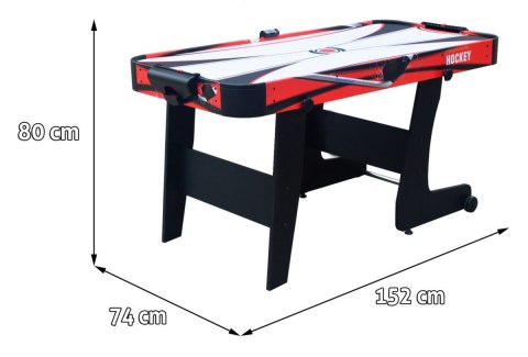 Cymbergaj dla dzieci + Rodzinna gra stołowa : Air Hockey 152x74x80cm Cymbergaj dla dzieci + Rodzinna gra stołowa : Air Hockey 152x74x80cm