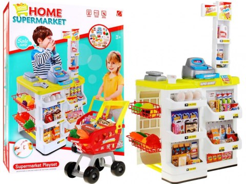 Supermarket Sklep Wózek Seledynowy Supermarket Sklep Wózek Seledynowy
