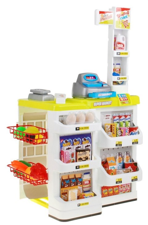 Supermarket Sklep Wózek Seledynowy Supermarket Sklep Wózek Seledynowy