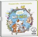 Kolorowanka-harmonijka "Dzieciaki-zwierzaki na wsi" książeczka dla dzieci