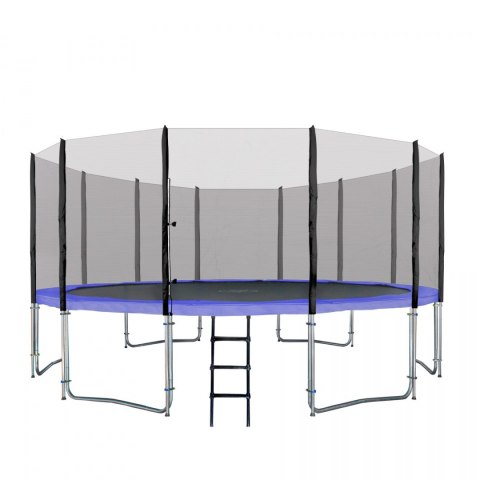 Trampolina Ogrodowa 16FT 487cm Niebieski