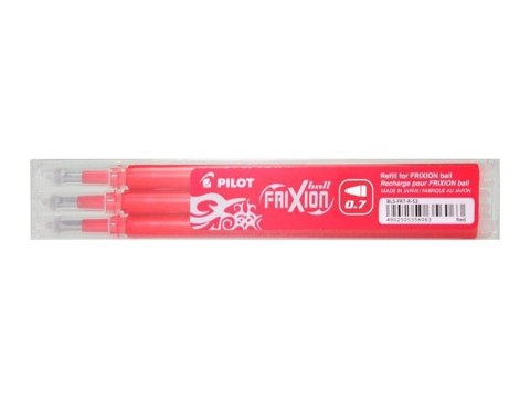 Wkład FriXion BLS-FR7 R czerwony (3szt) PILOT Wkład FriXion BLS-FR7 R czerwony (3szt) PILOT