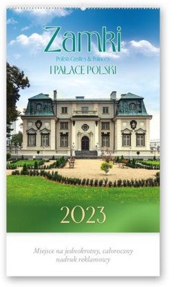 Kalendarz 2023 Ścienny Zamki i pałace polski